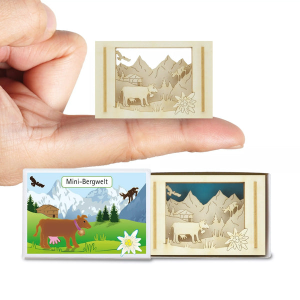Bergwelt-Mini-Silhouette Silhoubox S – Geschenkartikel