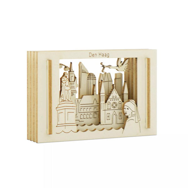 Den Haag-Mini-Silhouette Silhoubox S – Geschenkartikel