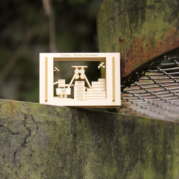 Essen Zeche-Mini-Silhouette Silhoubox S – Souvenir