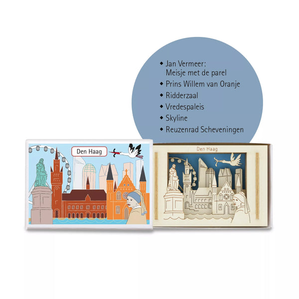 Den Haag-Mini-Silhouette Silhoubox S – Geschenkartikel