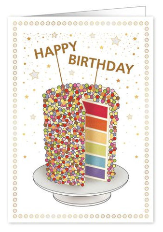 XL Grußkarte Happy Birthday