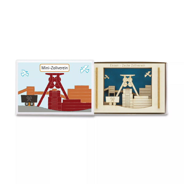 Essen Zeche-Mini-Silhouette Silhoubox S – Souvenir