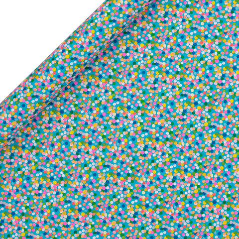 ROLLENGESCHENKPAPIER – SPOTTY BLUE (4M)