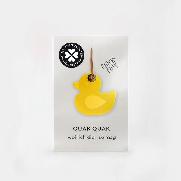 Glücksanhänger Ente