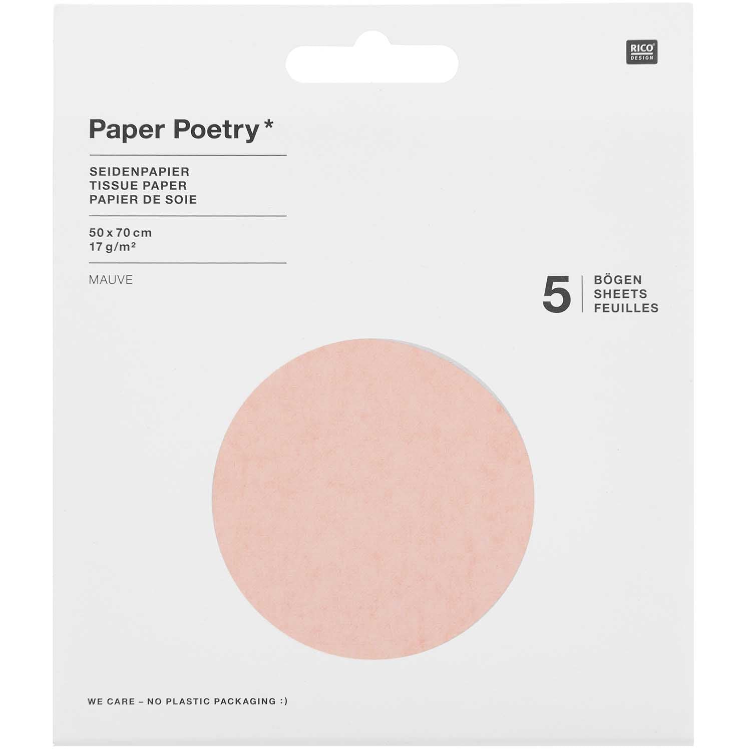 Seidenpapier mauve