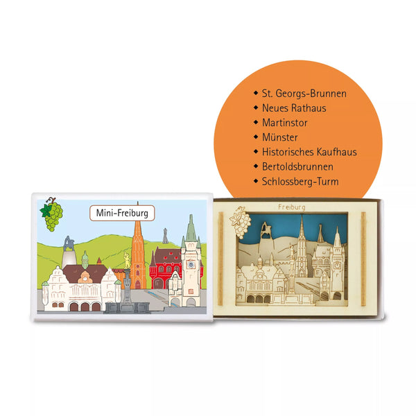 Freiburg-Mini-Silhouette Silhoubox S – Souvenir