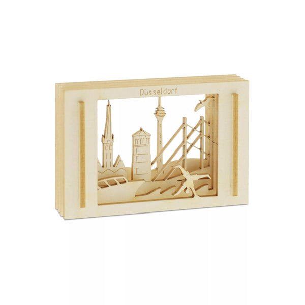 Düsseldorf-Mini-Silhouette Silhoubox S – Souvenir
