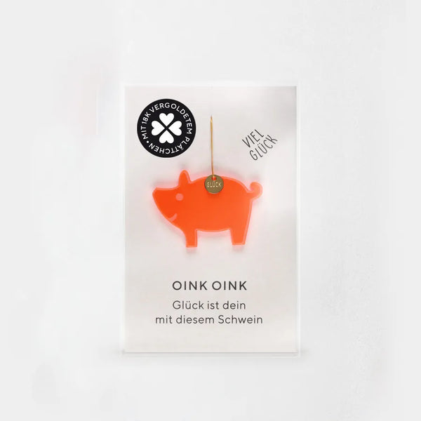 Glücksanhänger Schwein