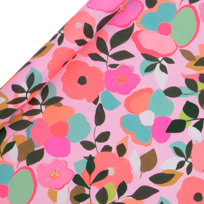ROLLENGESCHENKPAPIER – BIG FLORAL (4M)