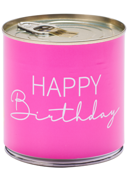 Cancake Happy Birthday, Neon Pink