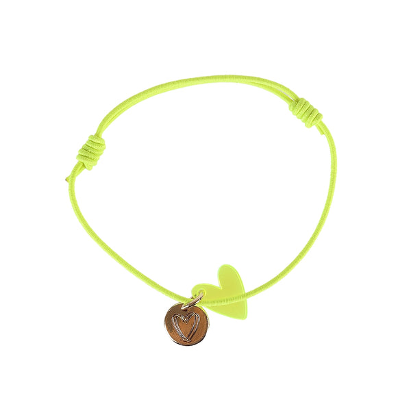 MAJOIE Armband Herz Grün