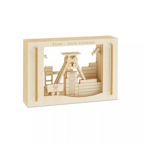 Essen Zeche-Mini-Silhouette Silhoubox S – Souvenir