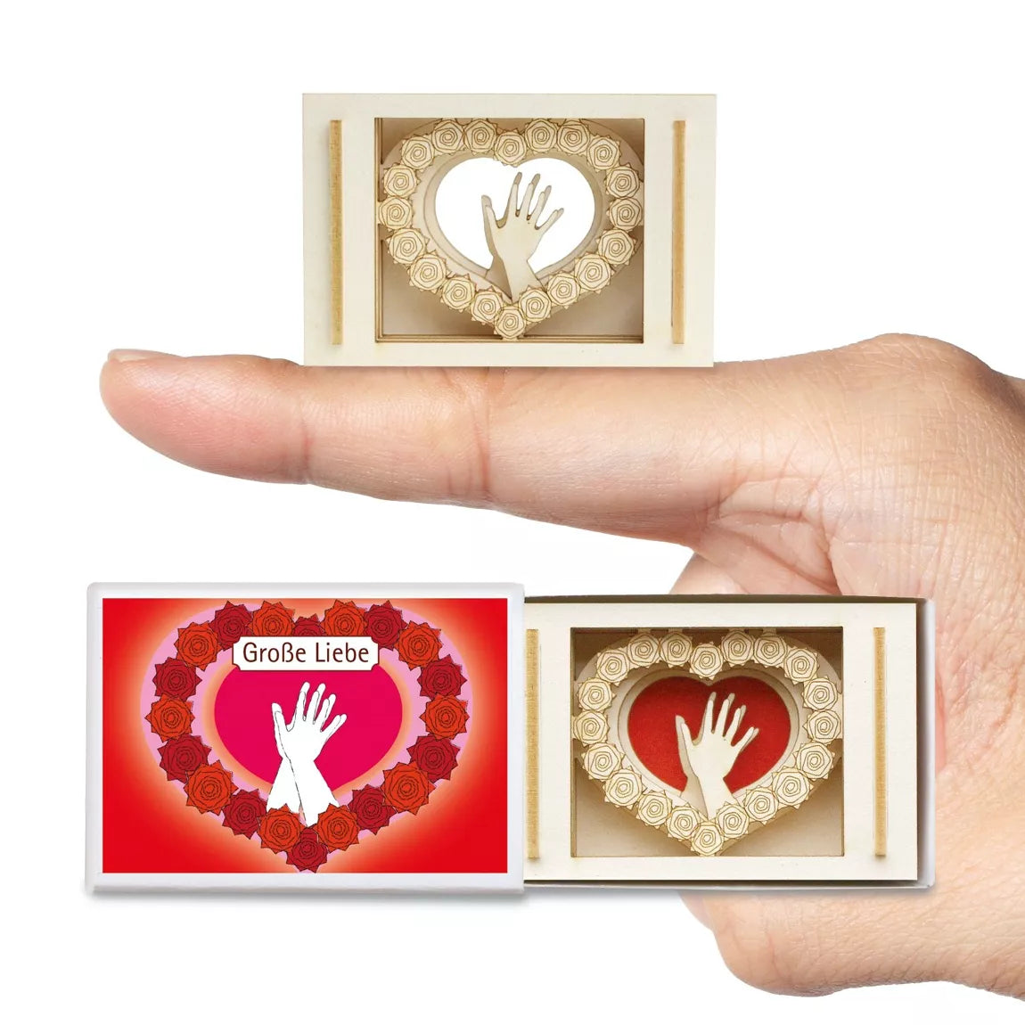 Große Liebe-Mini-Silhouette Silhoubox S – Souvenir