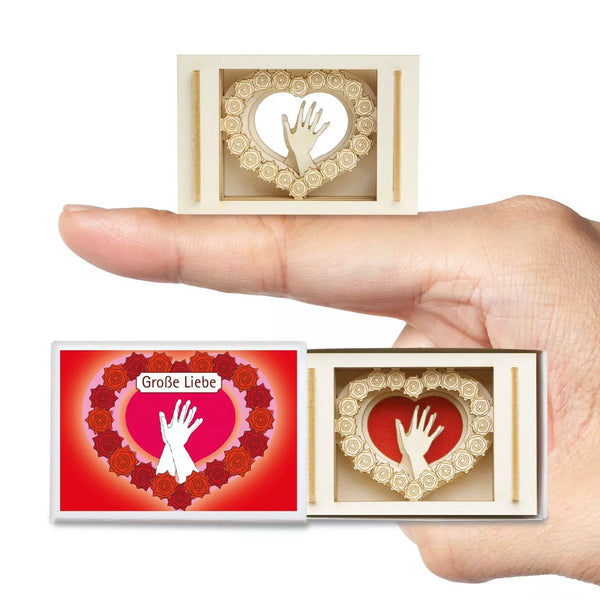 Große Liebe-Mini-Silhouette Silhoubox S – Souvenir