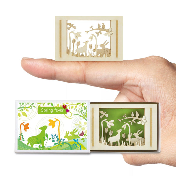 Frühlingsgefühle-Mini-Silhouette Silhoubox S – Souvenir