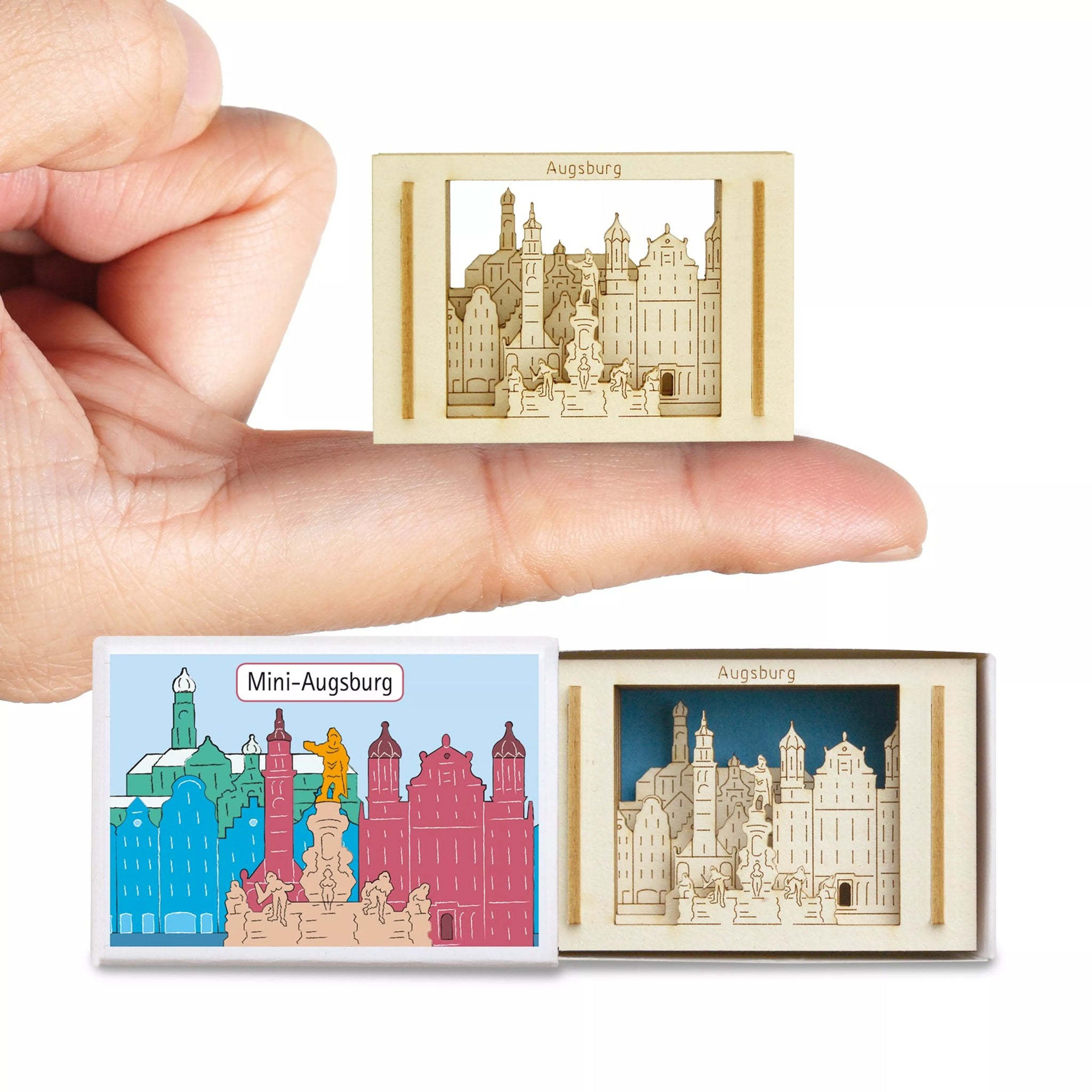 Augsburg-Mini-Silhouette Silhoubox S – Souvenir