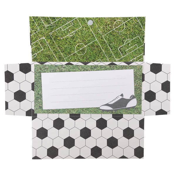 Geschenkumschlag Fußball