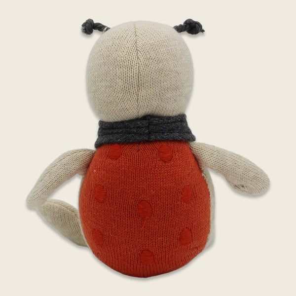 Marienkäfer "Glücksbringer" creme/rot/anthrazit, 14cm