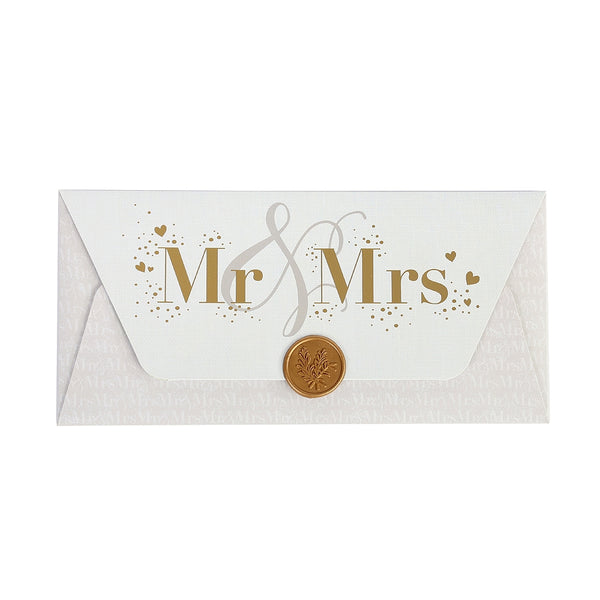 Geschenkumschlag Mr & Mrs