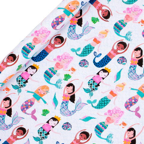 ROLLENGESCHENKPAPIER – MERMAIDS (2M)