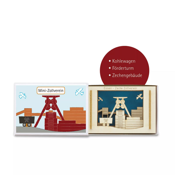 Essen Zeche-Mini-Silhouette Silhoubox S – Souvenir