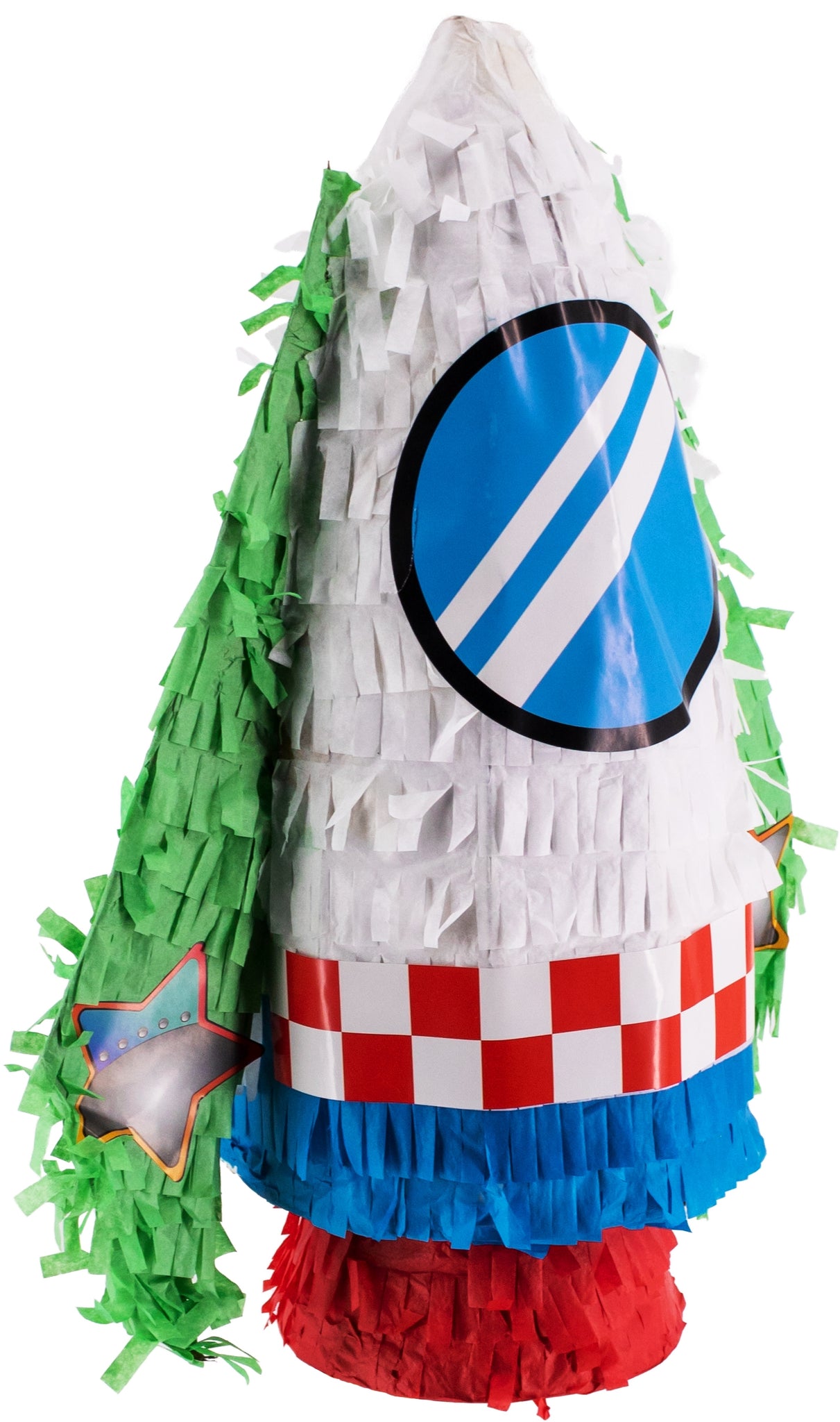 Pinata Rakete in Weiß