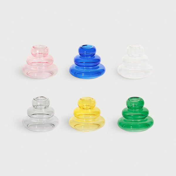 Kerzenhalter aus Glas
