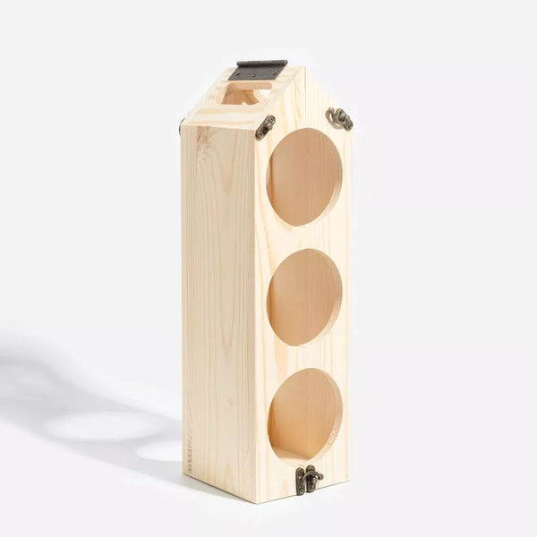 L’avant gardiste Verwandelbare Wein-Geschenkbox – Rackpack