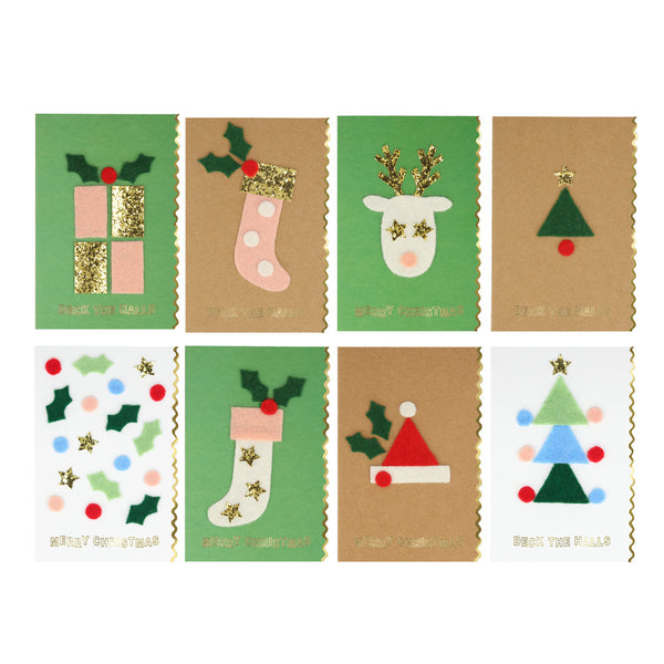 Meri Meri Christmas Felt Card Kit