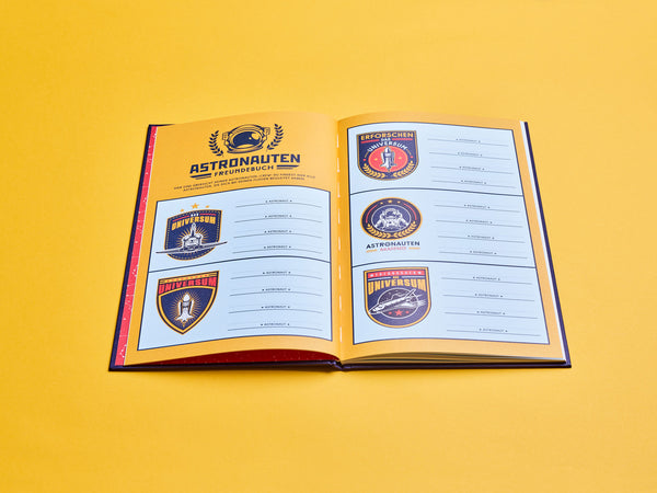 Astronauten Freundebuch STRATIER