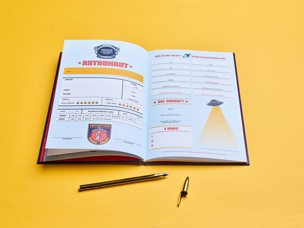 Astronauten Freundebuch STRATIER