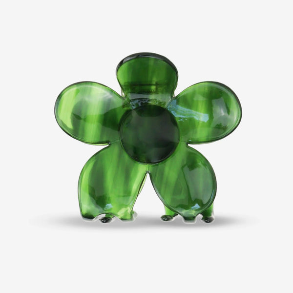 Sasstie Hairclip Bloom Green Reef