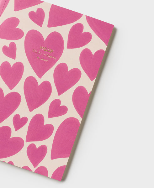 A5 Notebook Pink Love