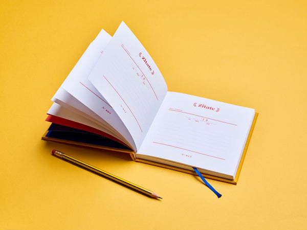Die wunderbaren Jahre | Tagebuch für die goldenen Zitate STRATIER