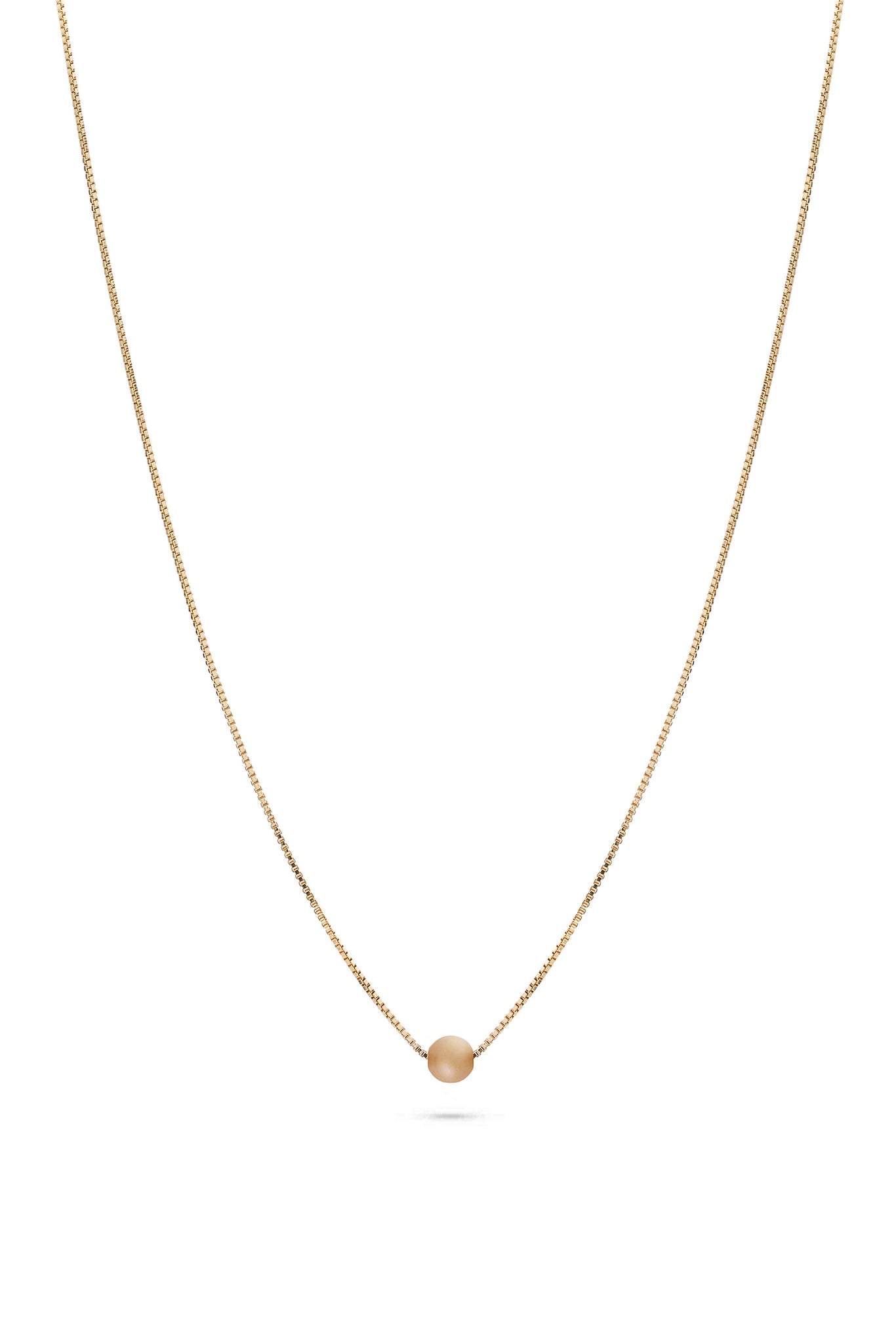 Birthstone Necklace Gold June