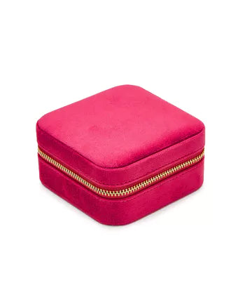 SOCASES Travel jewelery box color Raspberry
