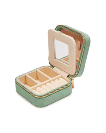 SOCASES Travel jewelery box color Pastel Green